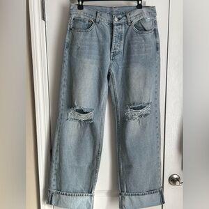 LovLov Light Blue Distressed Jeans | size 29 | NWT